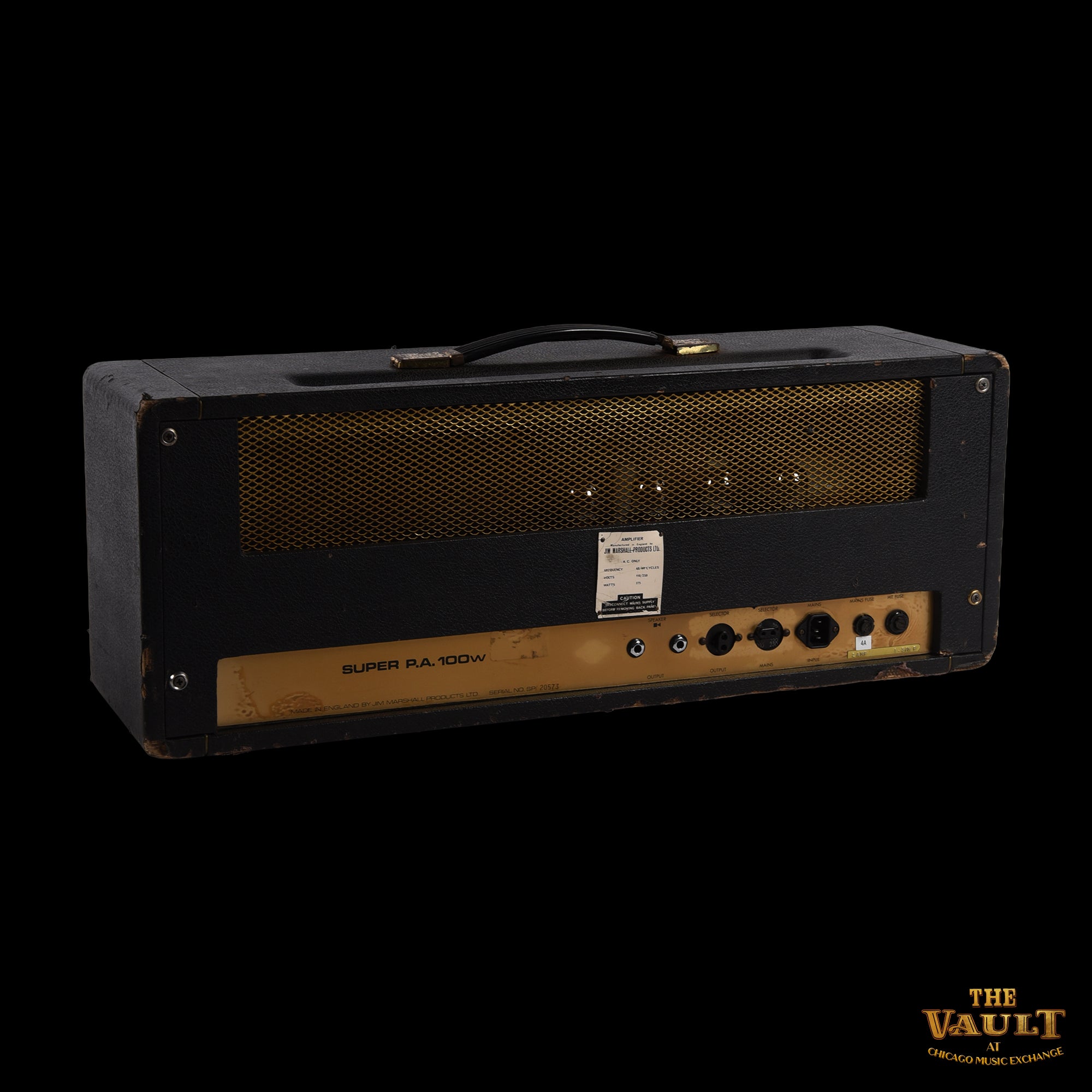 Marshall Super PA Head  1967