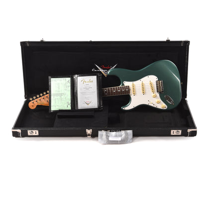 Fender Custom Shop 1965 Stratocaster "Chicago Special" Journeyman Relic RW Aged Sherwood Green Metallic LEFTY w/Roasted Bound Neck