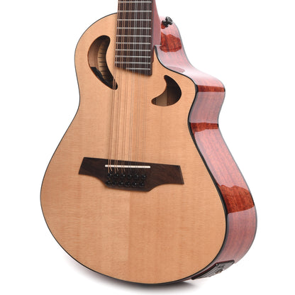 Veillette Avante Series Gryphon 18.13" Scale D-Tuned 12-String Acoustic-Electric Natural w/Premium Gig Bag & Fishman Electronics