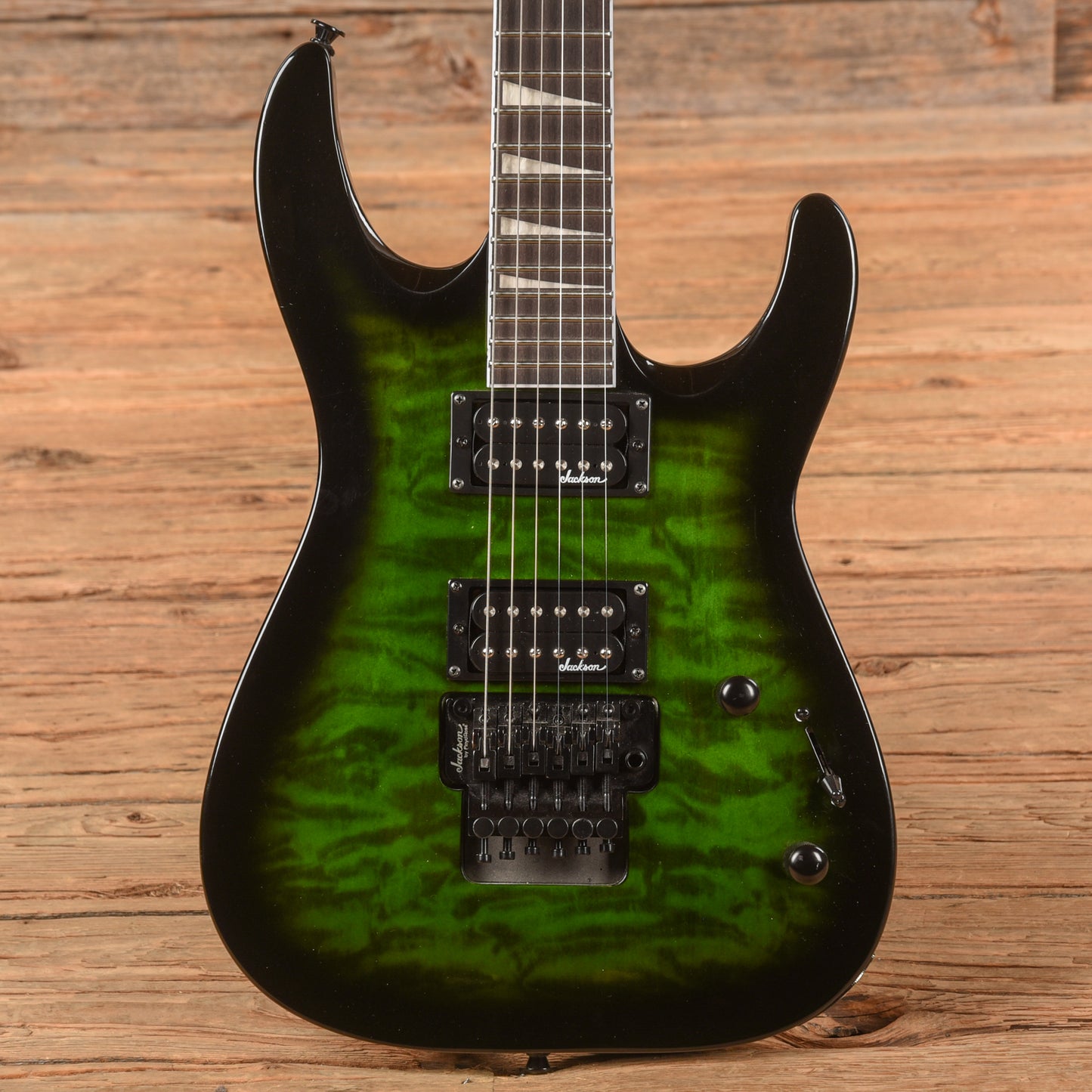 Jackson JS Series JS32Q DKA Dinky Archtop Green Burst 2021
