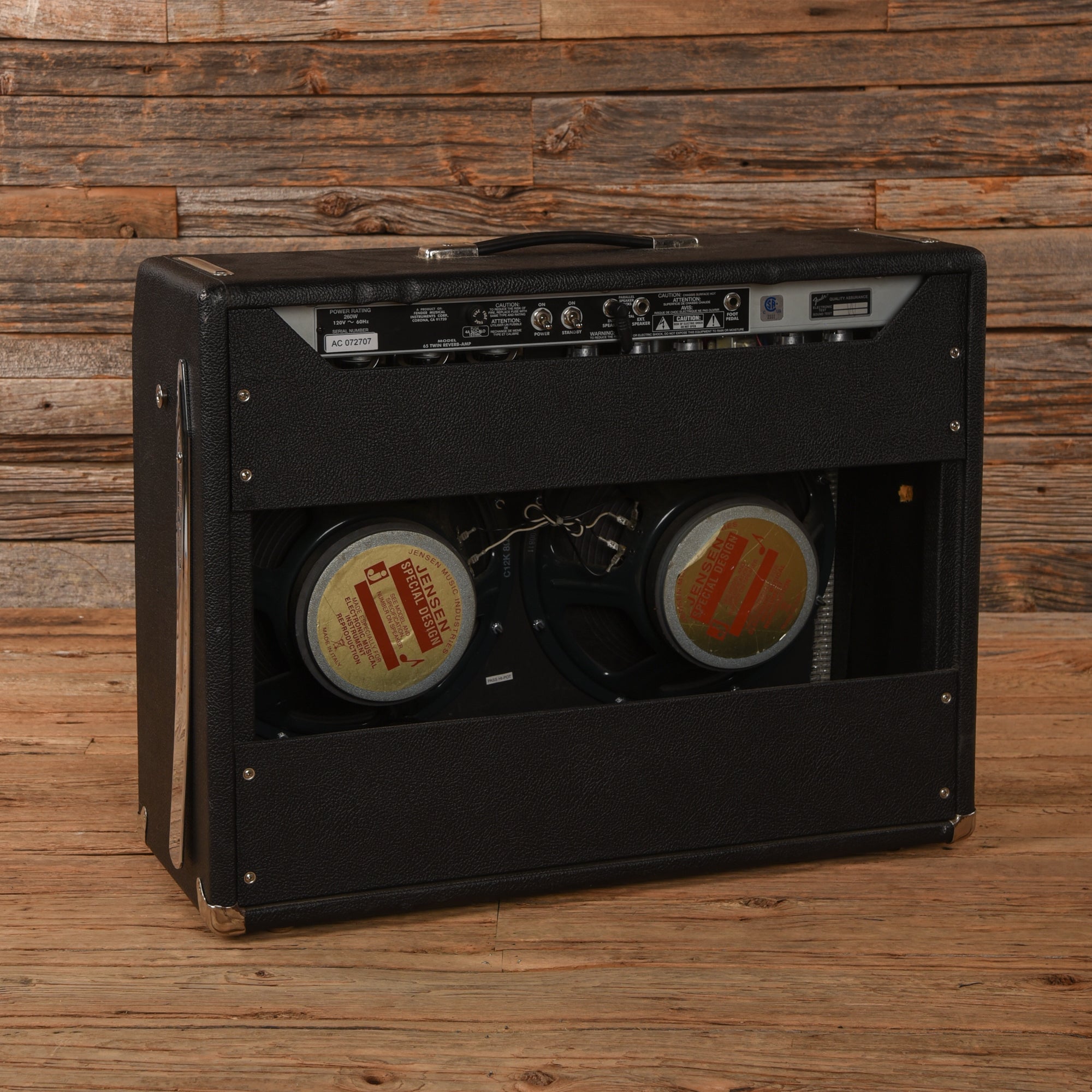 Fender 65 Twin Reverb Reissue 2-Channel 85-Watt 2x12