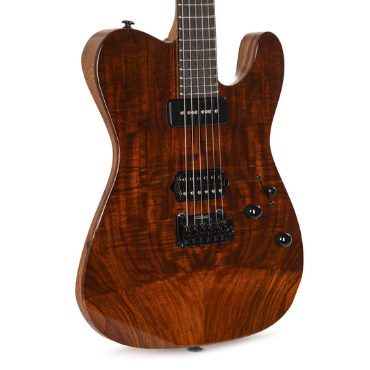 Suhr Custom Modern T Vintage Natural w/CME-Selected Figured Walnut Top