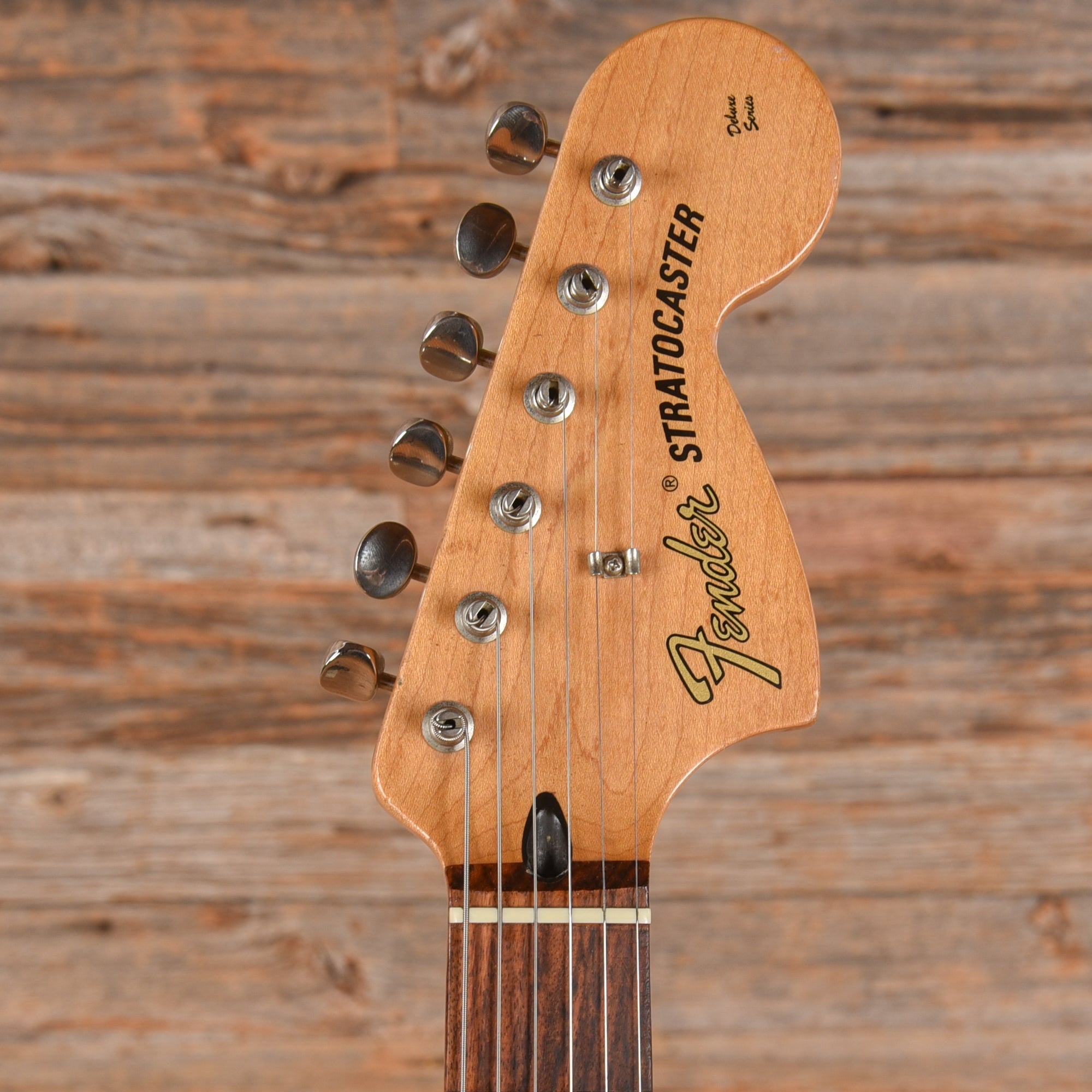 Fender Deluxe Stratocaster Flat Black 2002