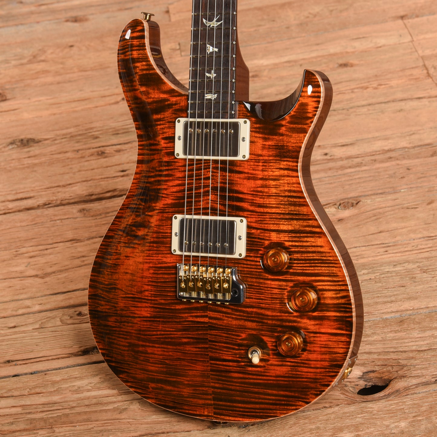 PRS DGT David Grissom Tremolo Signature 10-Top Orange Tiger 2023