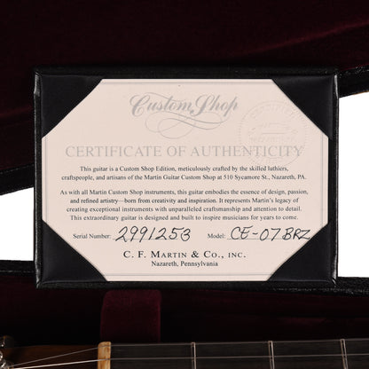 Martin Custom Shop Expert 1937 000-28 Adirondack Spruce/Brazilian Rosewood Stage 1 Vintage Aged Gloss