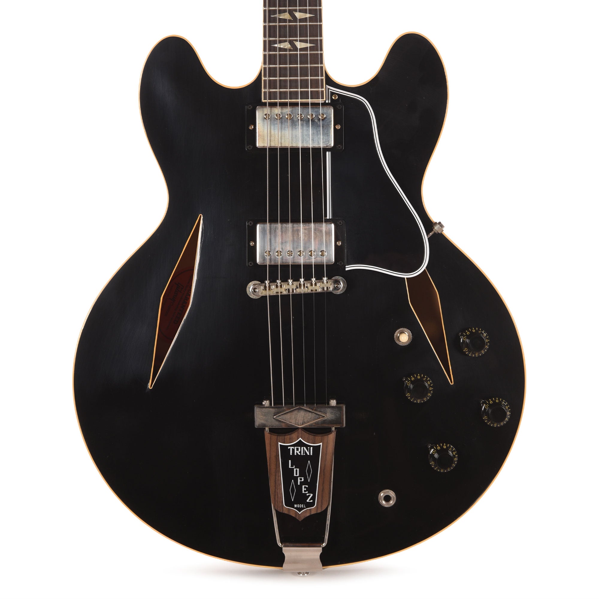 Gibson Custom Shop Murphy Lab 1964 Trini Lopez Standard Reissue Ebony Ultra Light Aged