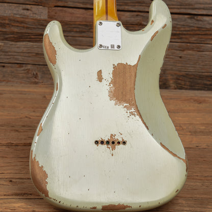 Fender Custom Shop Troposphere Stratocaster Hardtail Relic Super Faded Aged Sonic Blue 2021