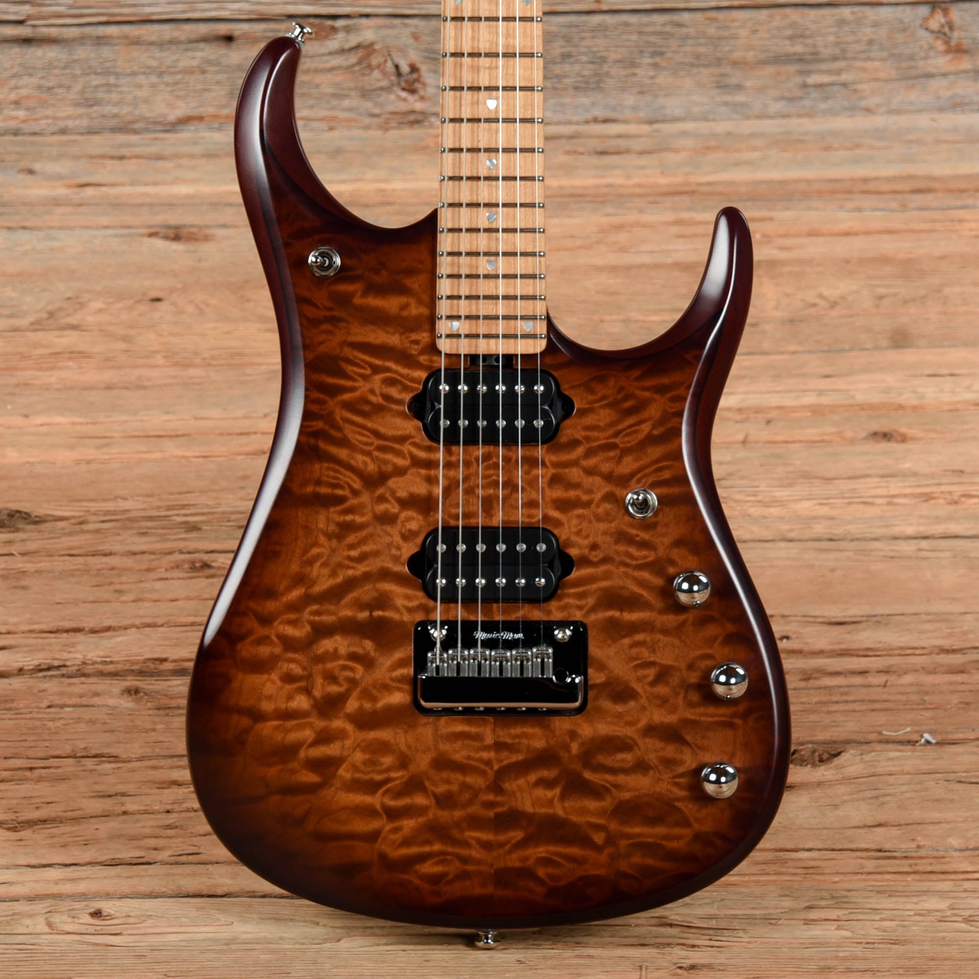 Music Man JP15 John Petrucci Siganture Sahara Burst Quilt 2016