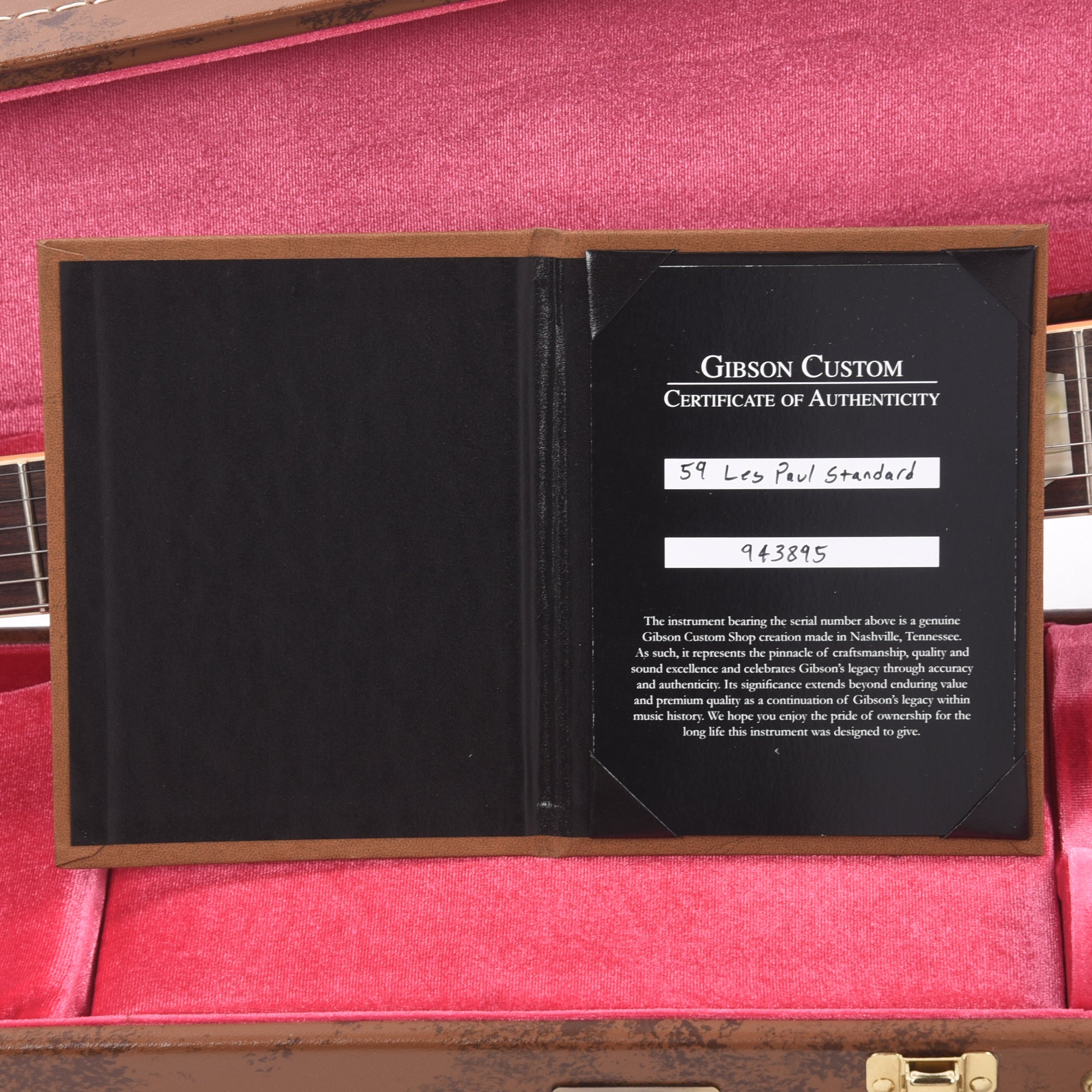 Gibson Custom Shop 1959 Les Paul Standard 