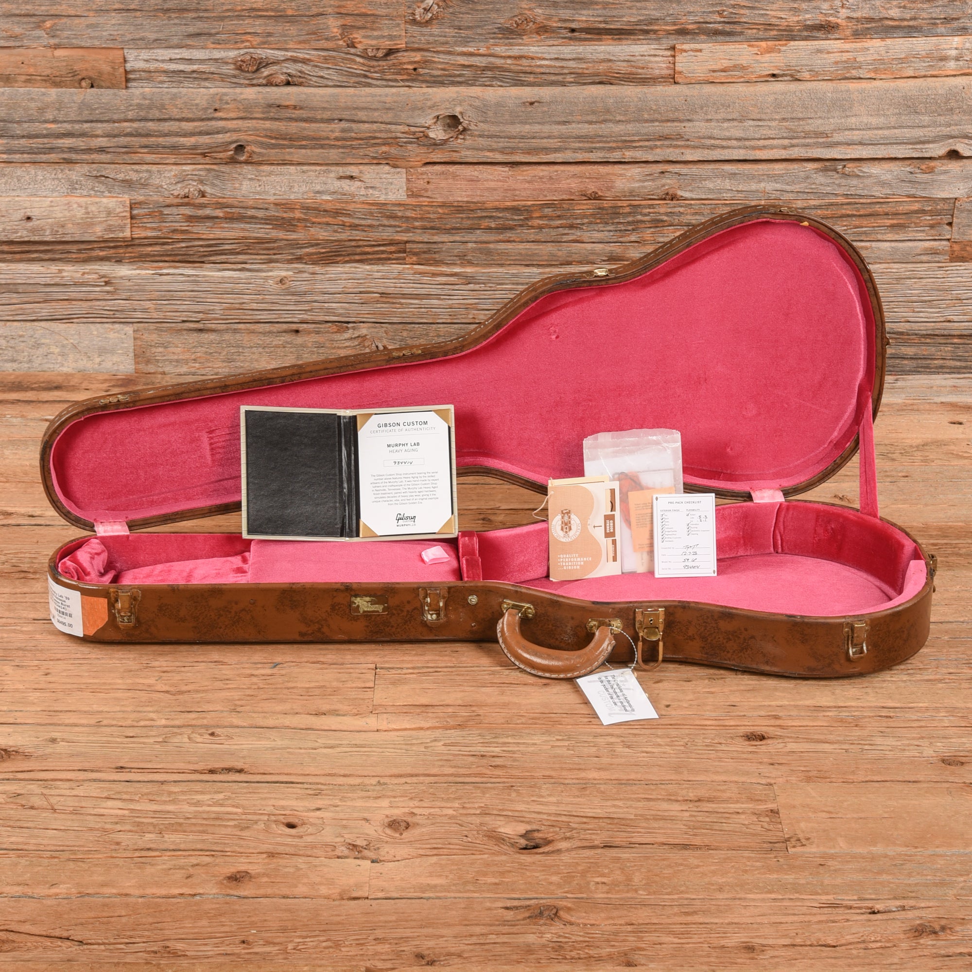 Gibson Custom Murphy Lab '59 Les Paul Standard Reissue Heavy Aged Lemon Burst 2023