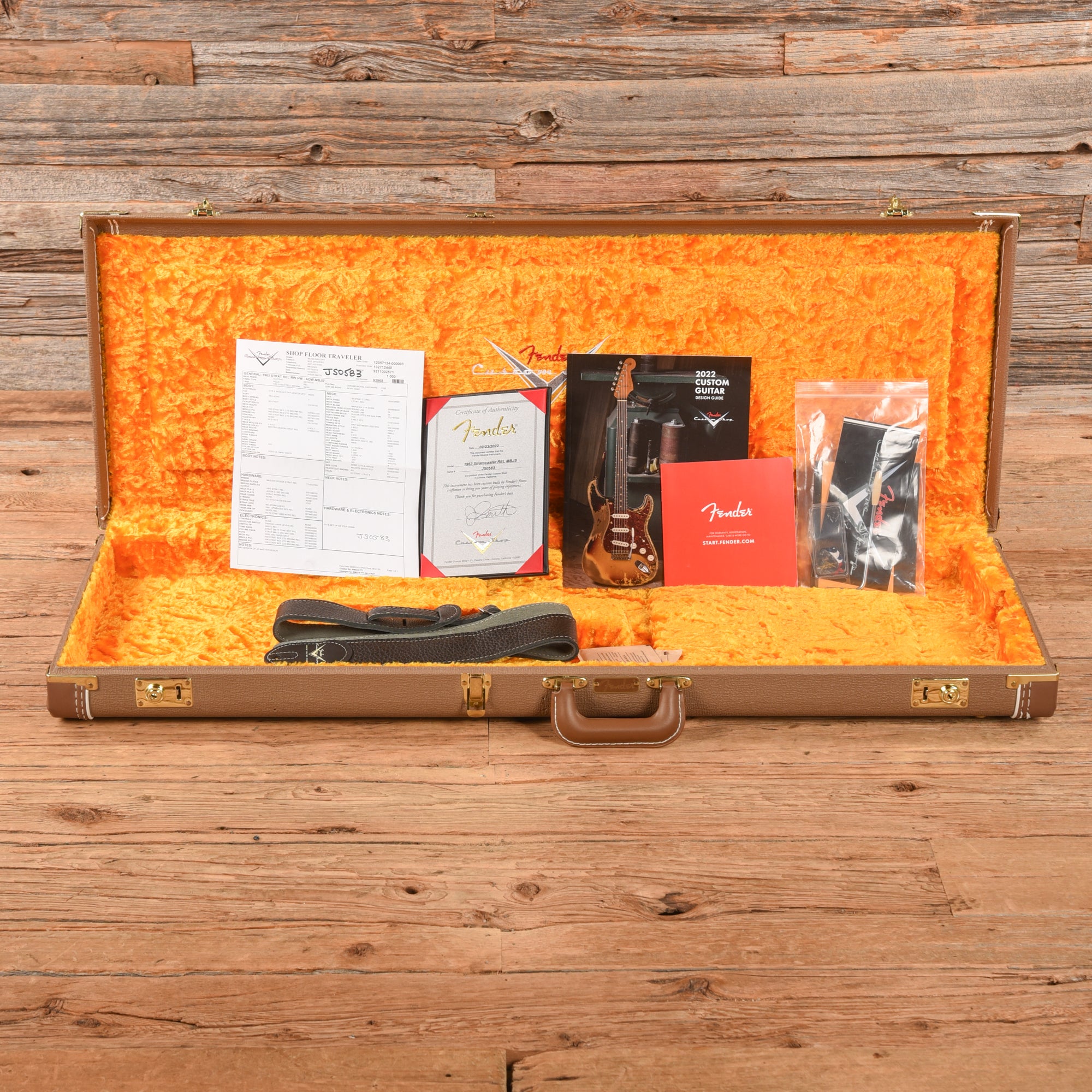 Fender Custom Shop Jason Smith Masterbuilt 1963 Stratocaster Relic Olympic White 2022