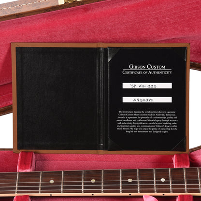 Gibson Custom Shop 1959 ES-335 Reissue "CME Spec" Viceroy Brown VOS