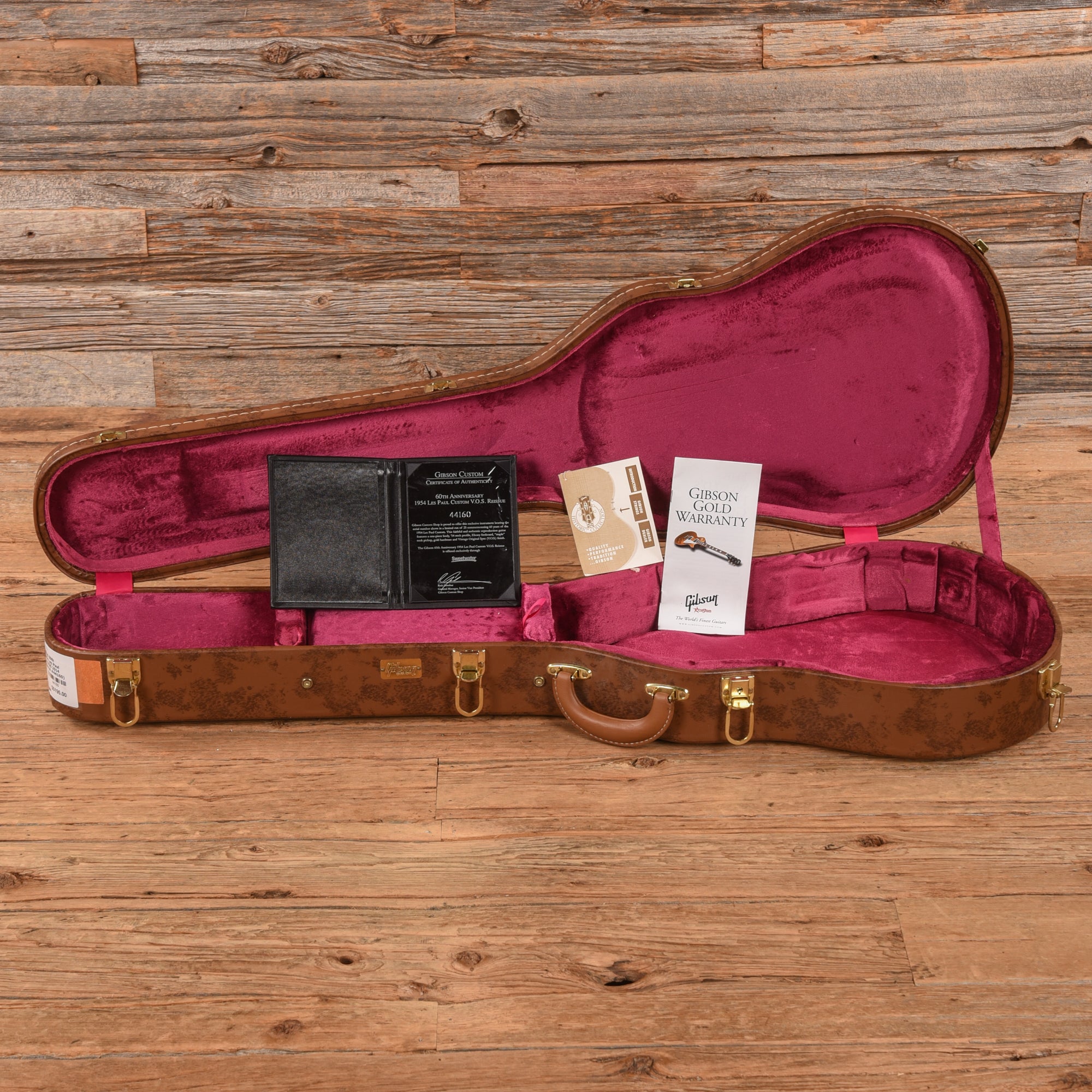 Gibson Custom 60th Anniversary 1954 Les Paul Custom Reissue VOS Ebony 2014