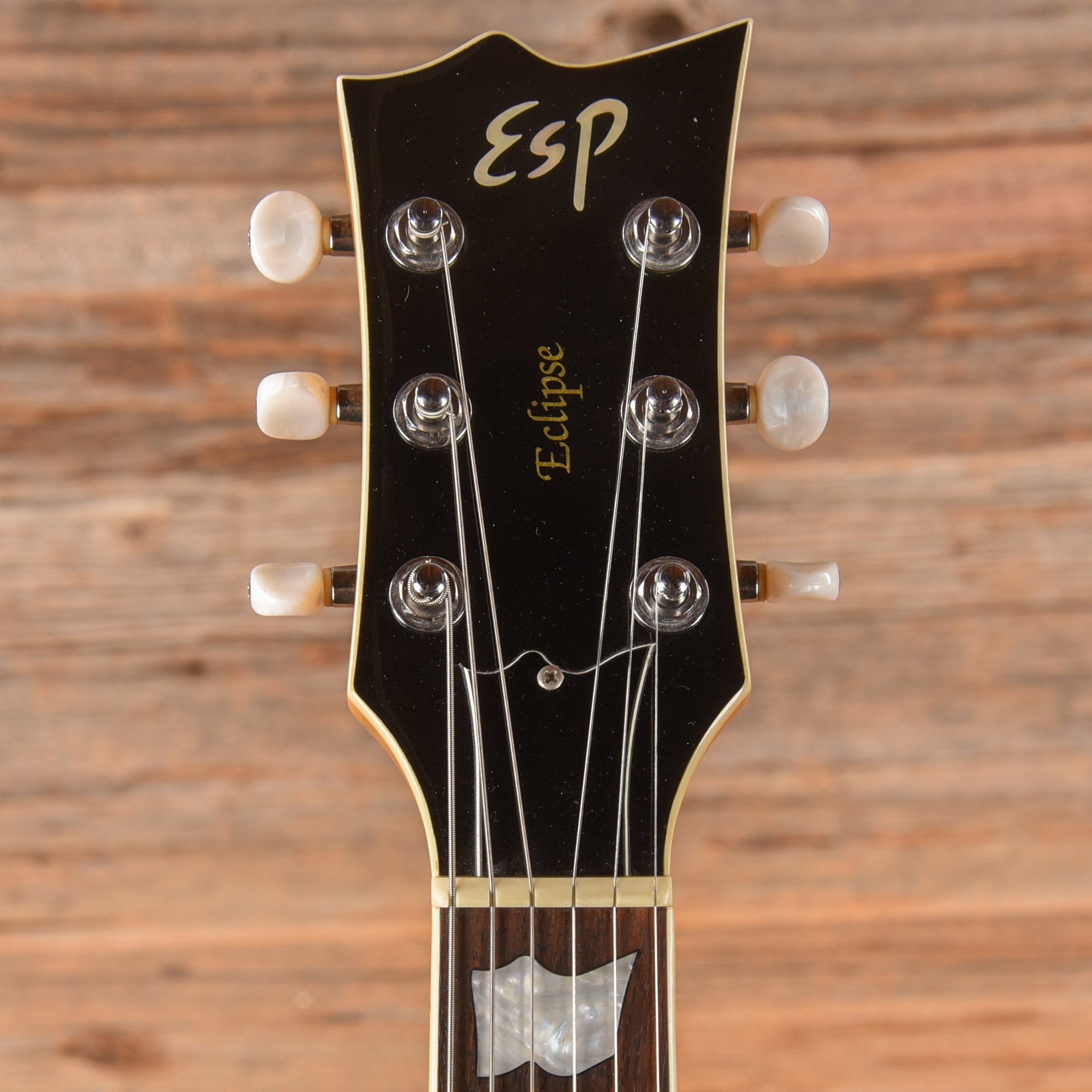 ESP Eclipse Hollow Body Blue