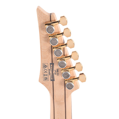 Ibanez SML721MAM S Axe Design Lab Multi-Scale Electric Guitar Midnight Arctic Ocean Matte