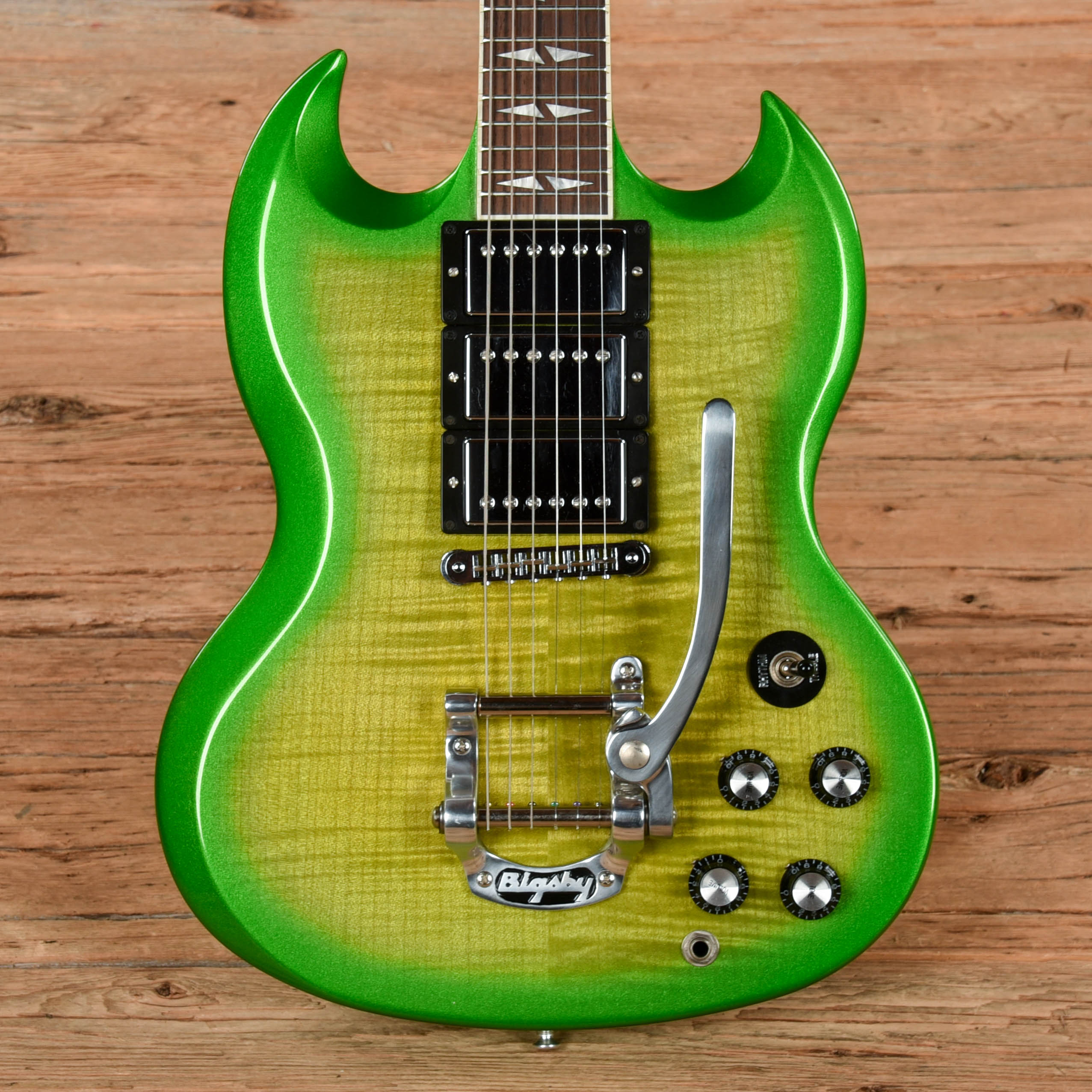 Gibson Mod Shop SG Modern Iguana Burst 2013