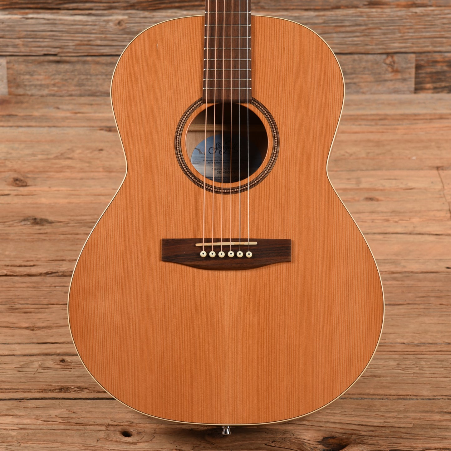 Seagull Coastline S6 Cedar Folk Natural
