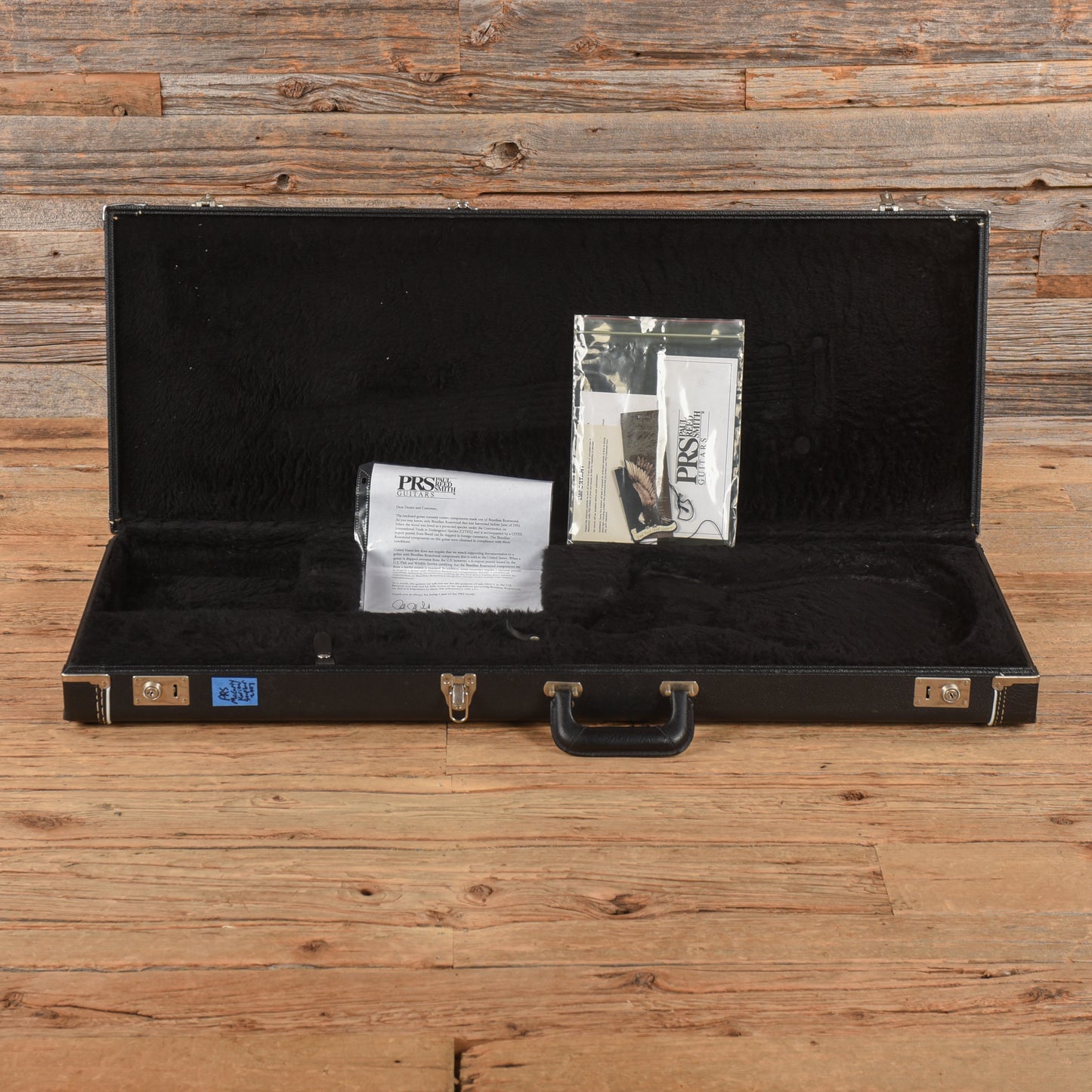 PRS McCarty Korina Soapbar Black 2007