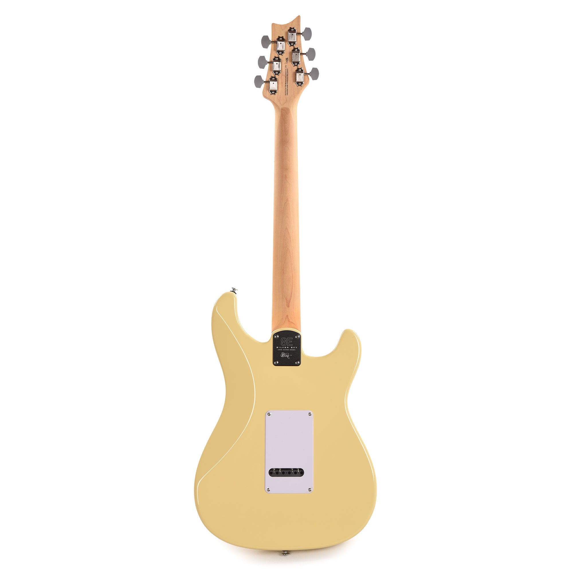 PRS SE Silver Sky Maple LEFTY Moon White