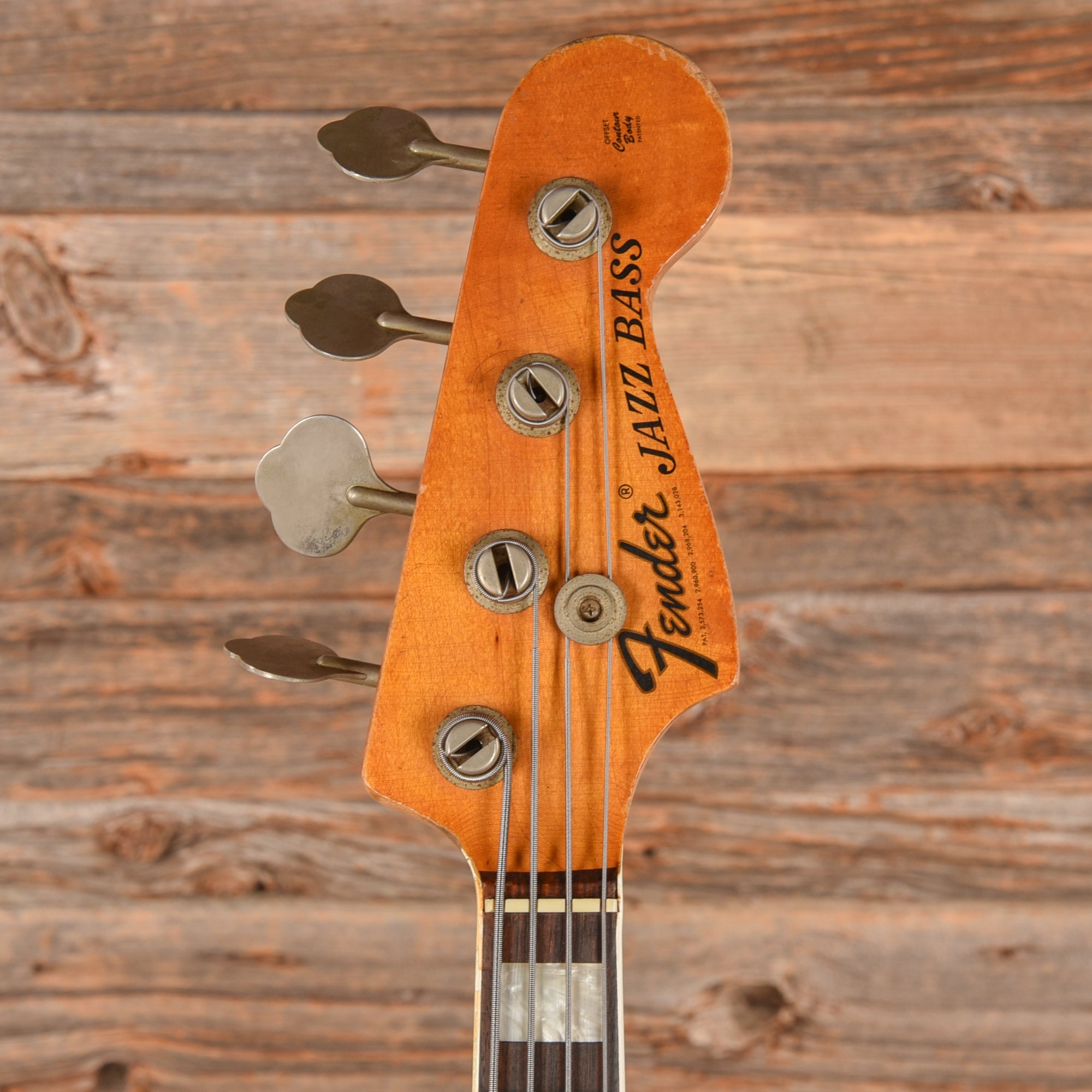 Fender Jazz Bass White Airbrushed Refin 1974