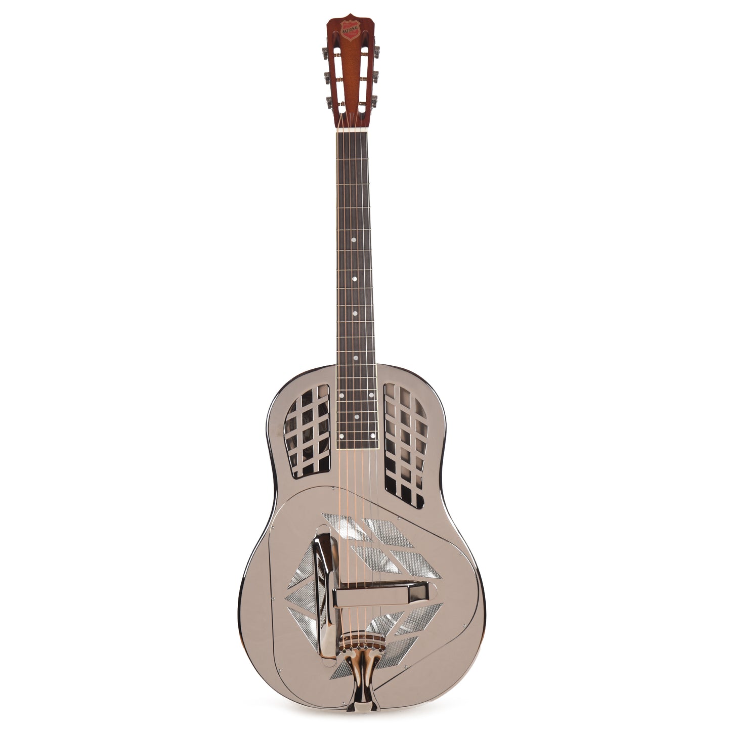 National Style 1 Tricone Brass Bright Nickel 12-Fret