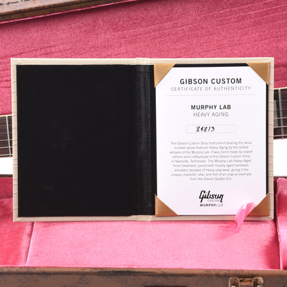 Gibson Custom Shop Murphy Lab 1958 Les Paul Standard Reissue Lemon Burst Heavy Aged