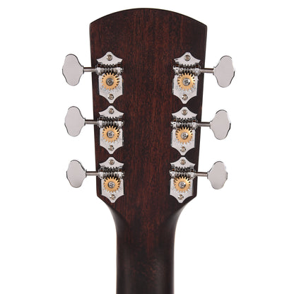 Orangewood Juniper Guava Red Live Rubber Bridge Parlor Acoustic Guitar