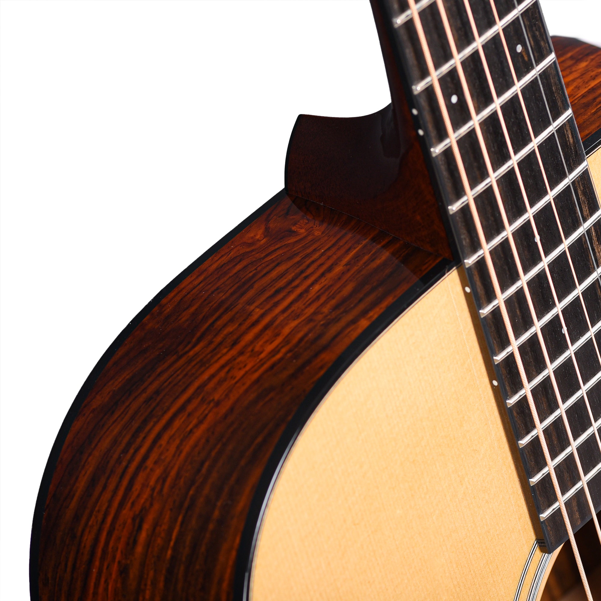 Santa Cruz OM/PW Bearclaw German Spruce/Cocobolo Vintage Tint