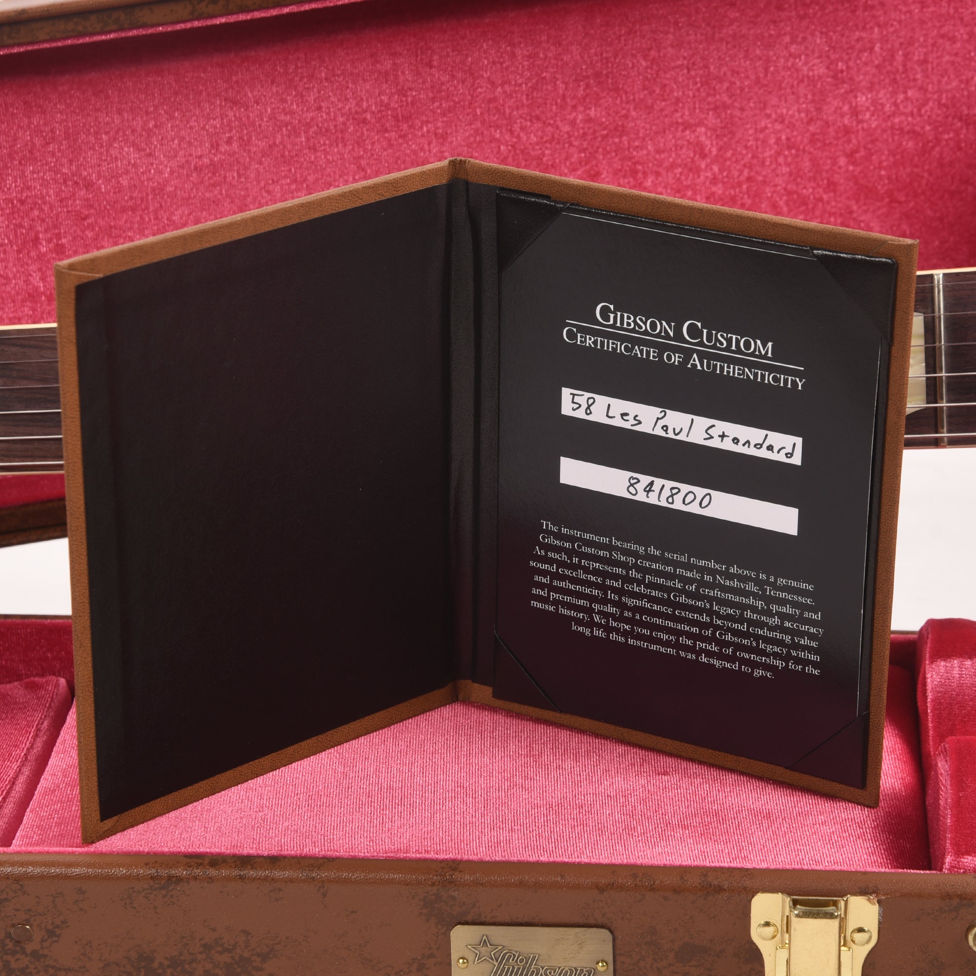 Gibson Custom Shop 1958 Les Paul Standard 