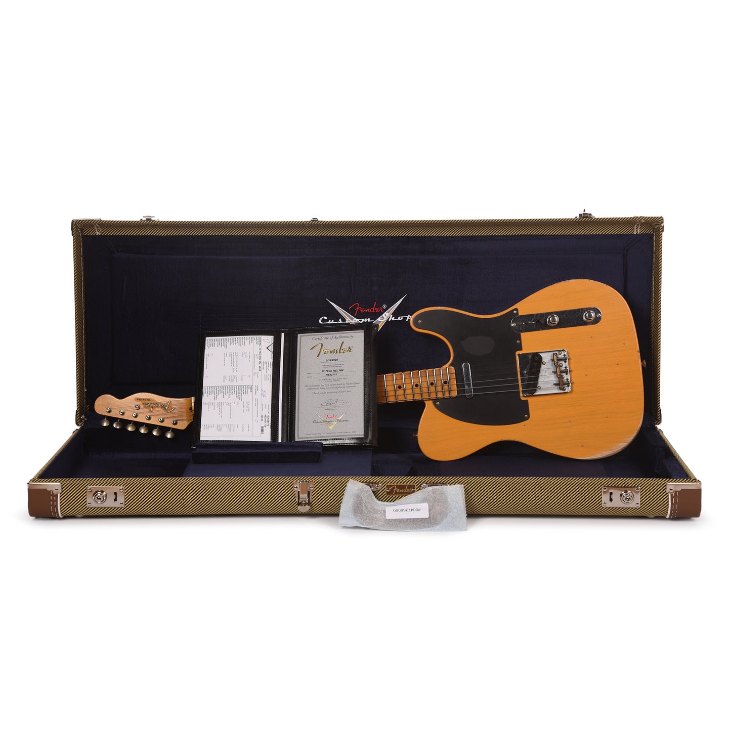 Fender Custom Shop 1952 Telecaster "Chicago Special" Relic Aged Butterscotch Blonde
