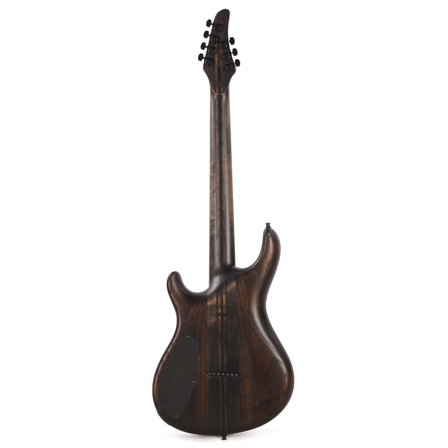 Mayones Regius 7 Baritone Flamed Maple/Swamp Ash Antique Black