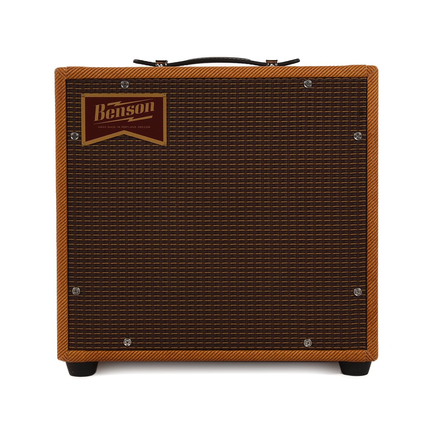 Benson Nathan Junior Reverb 5W 1x10 Combo Amp Aged Tweed w/ Oxblood Grill