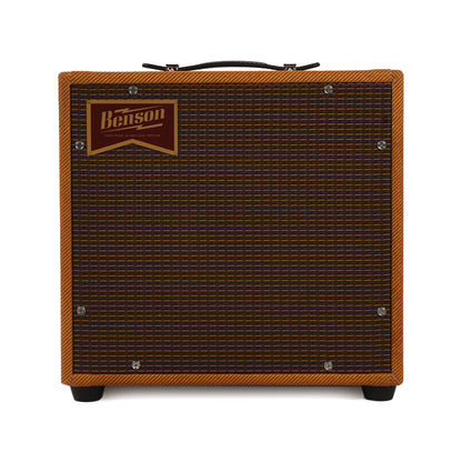 Benson Nathan Junior Reverb 5W 1x10 Combo Amp Aged Tweed w/ Oxblood Grill