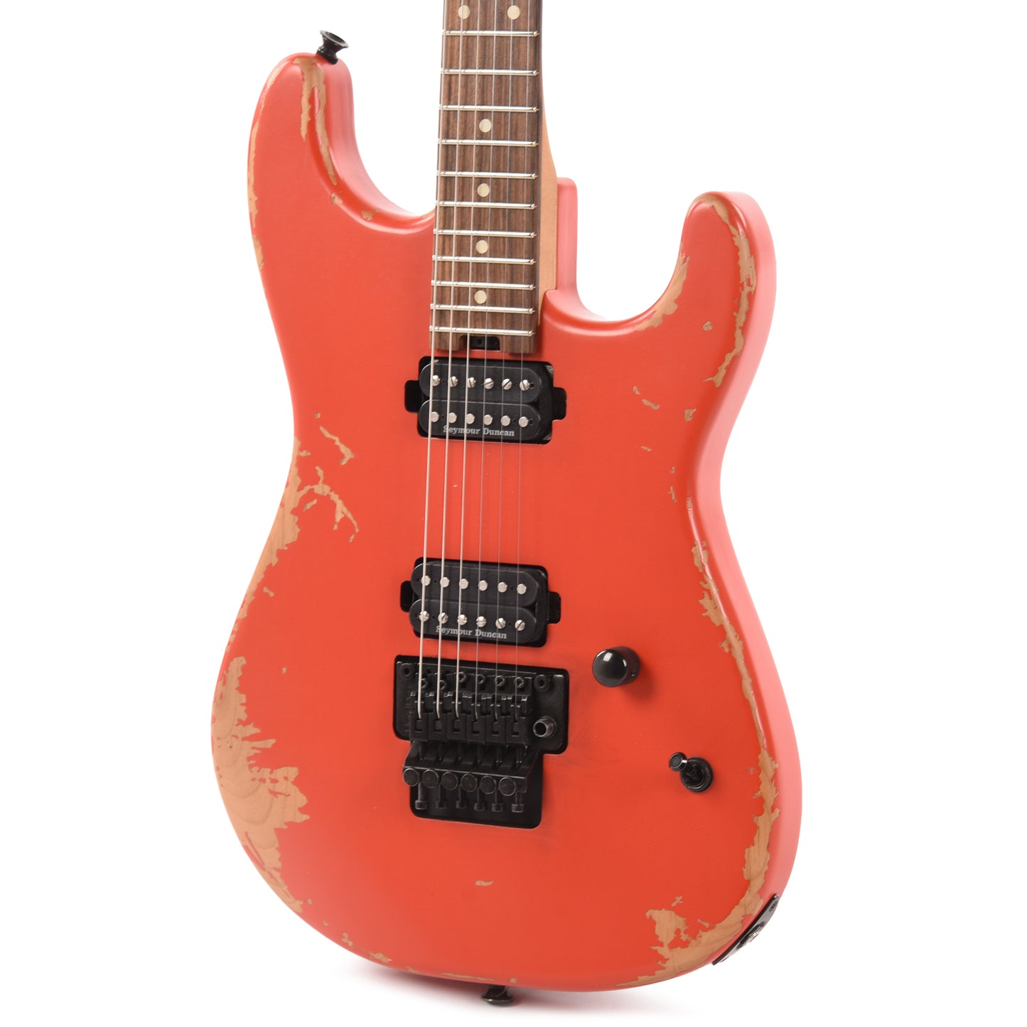 Charvel Pro-Mod Relic San Dimas Style 1 HH FR PF Weathered Orange