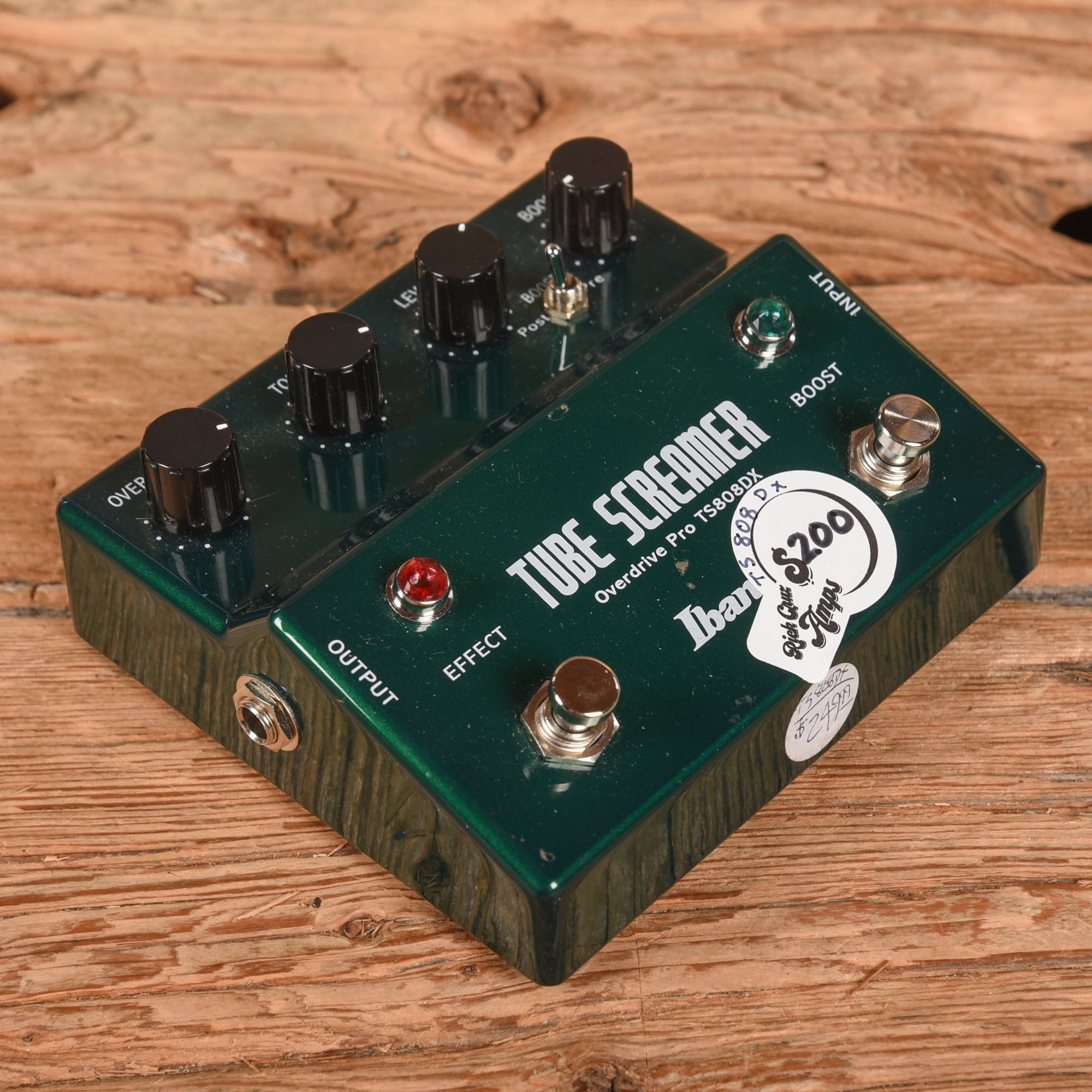 Ibanez TS808DX Tube Screamer Pro Deluxe Overdrive Pedal – Chicago