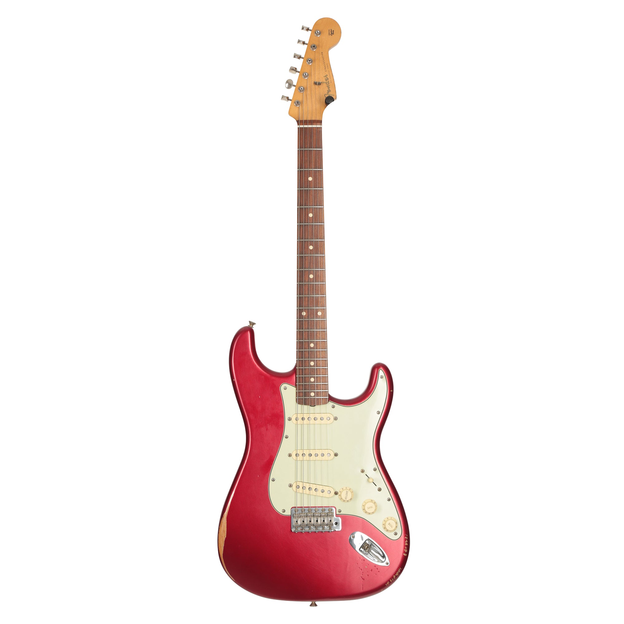 Fender Vintera Road Worn '60s Stratocaster Candy Apple Red w/Pure Vintage '59 Pickups