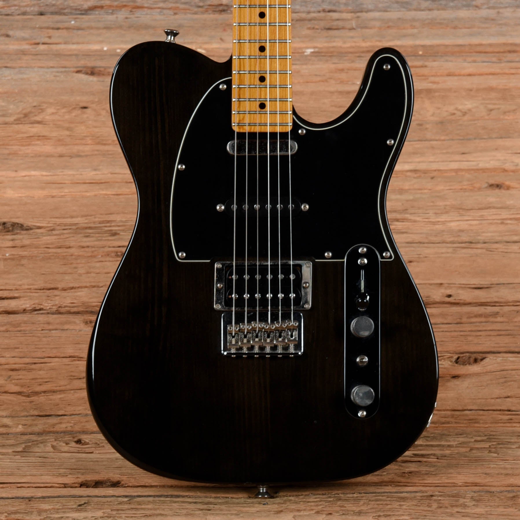Fender Modern Player Telecaster Plus Transparent Black 2011