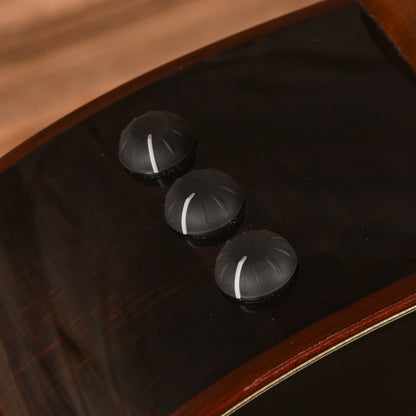 Taylor Custom Grand Auditorium Torrefied Sitka/Cocobolo Black Top ES2 w/Bloodwood Binding