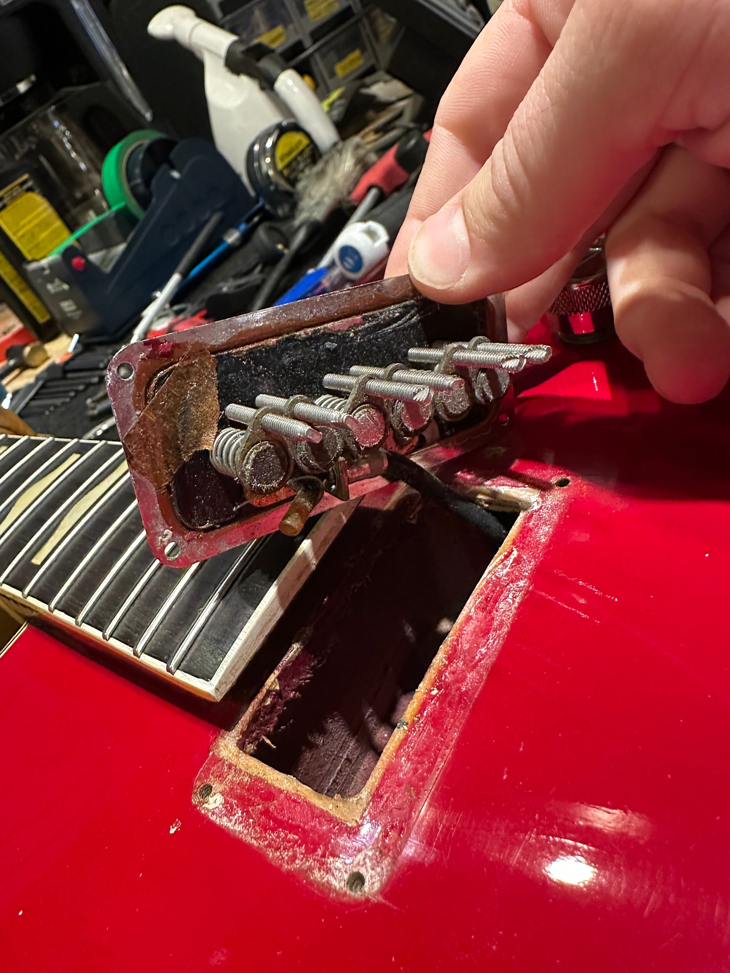 Gretsch Jet Fire Bird Red 1956