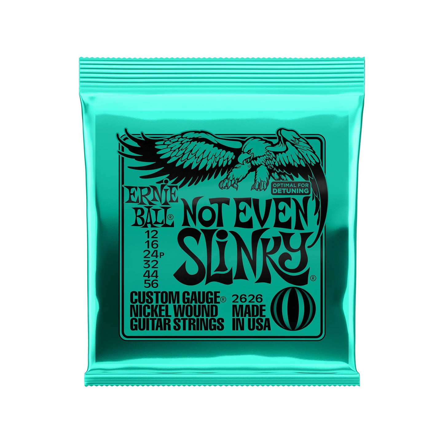 Ernie Ball Not Even Slinky Electric Guitar Strings 12-56
