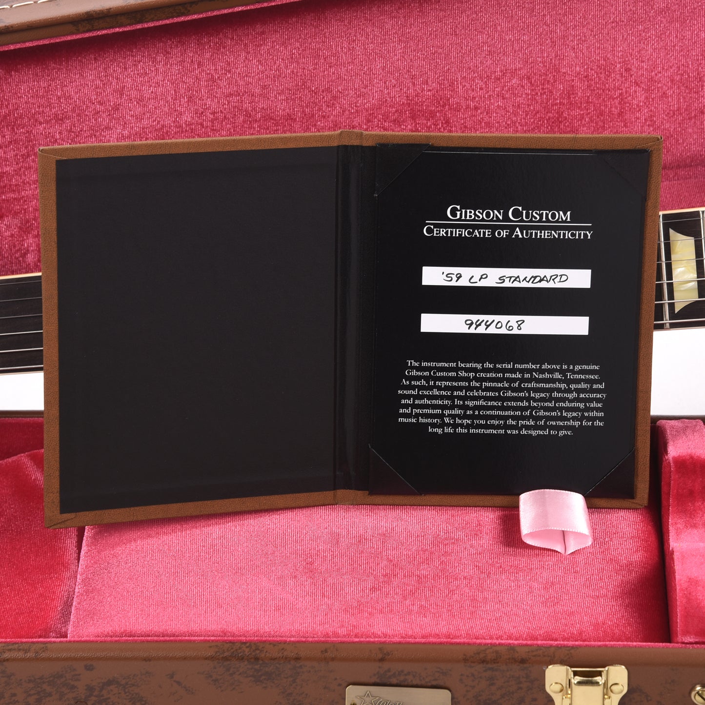 Gibson Custom Shop 1959 Les Paul Standard "CME Spec" Dirty Lemon VOS w/59 Carmelita Neck