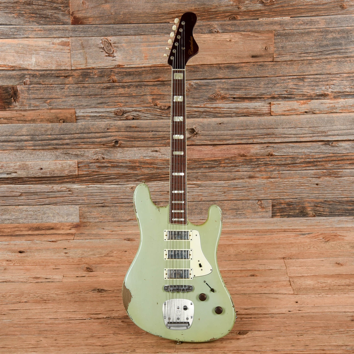 Castedosa Conchers Baritone (Custom Wiring) Sonic Blue