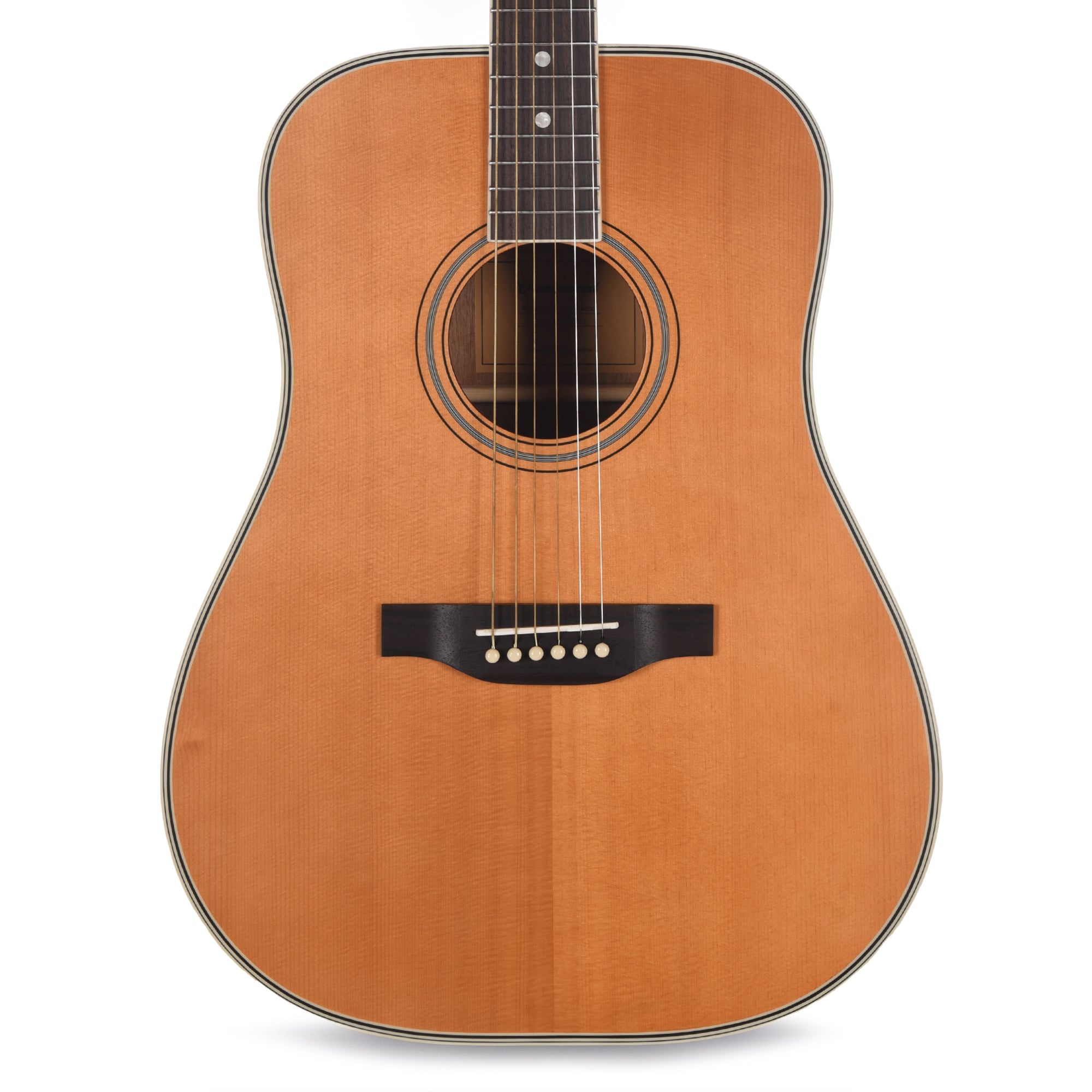 Orangewood Austen Retro Dreadnought Acoustic Guitar Aged Satin Natural