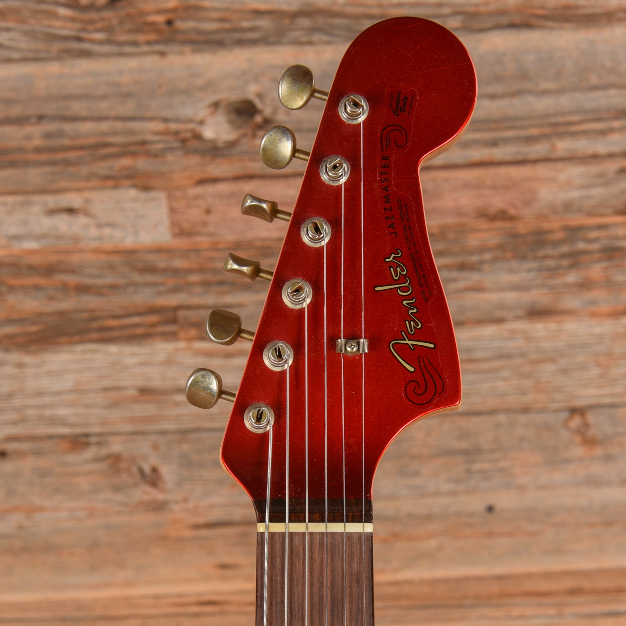 Fender Custom Shop '62 Jazzmaster Journeyman Relic Faded Aged Candy Apple Red 2024