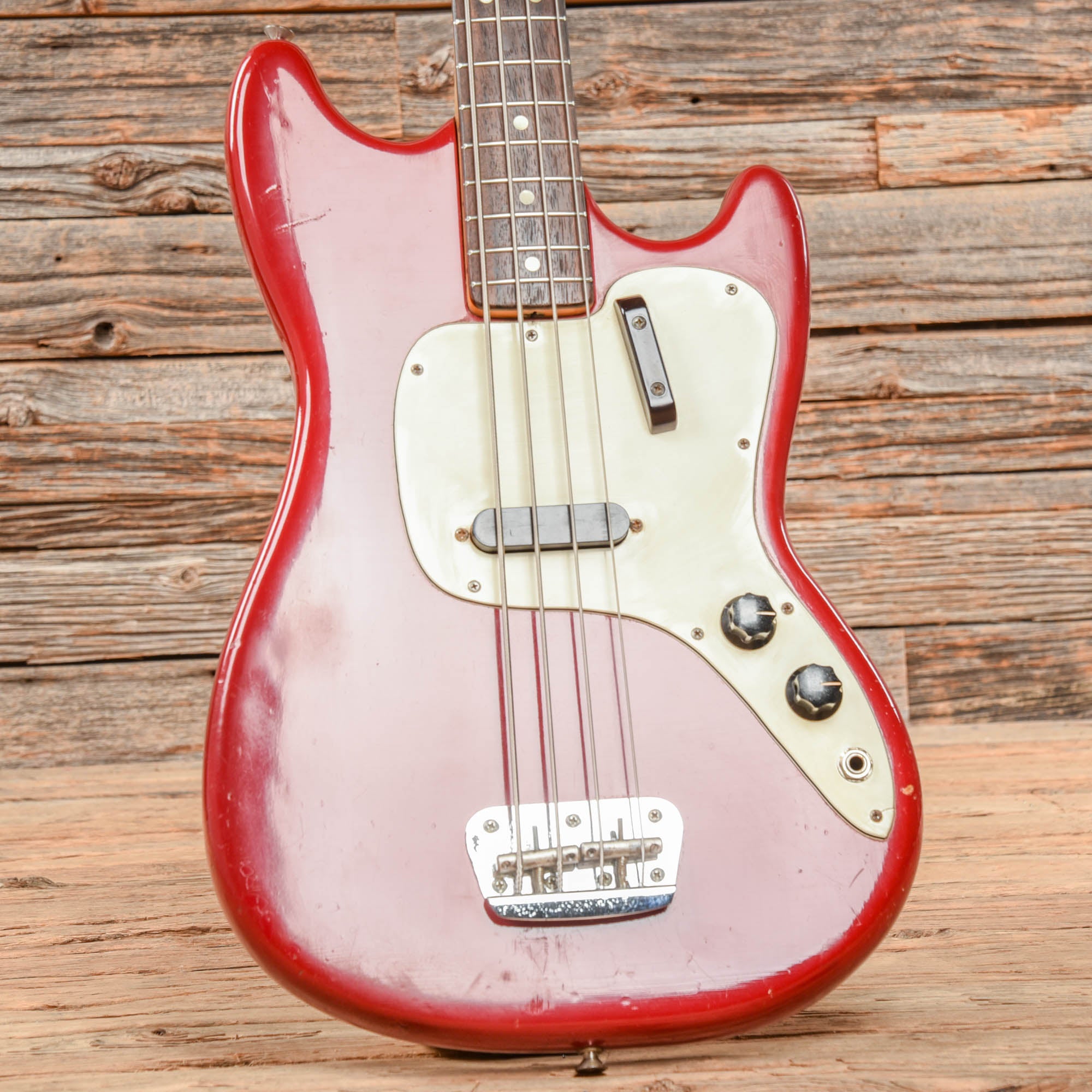 Fender Musicmaster Bass Dakota Red 1971