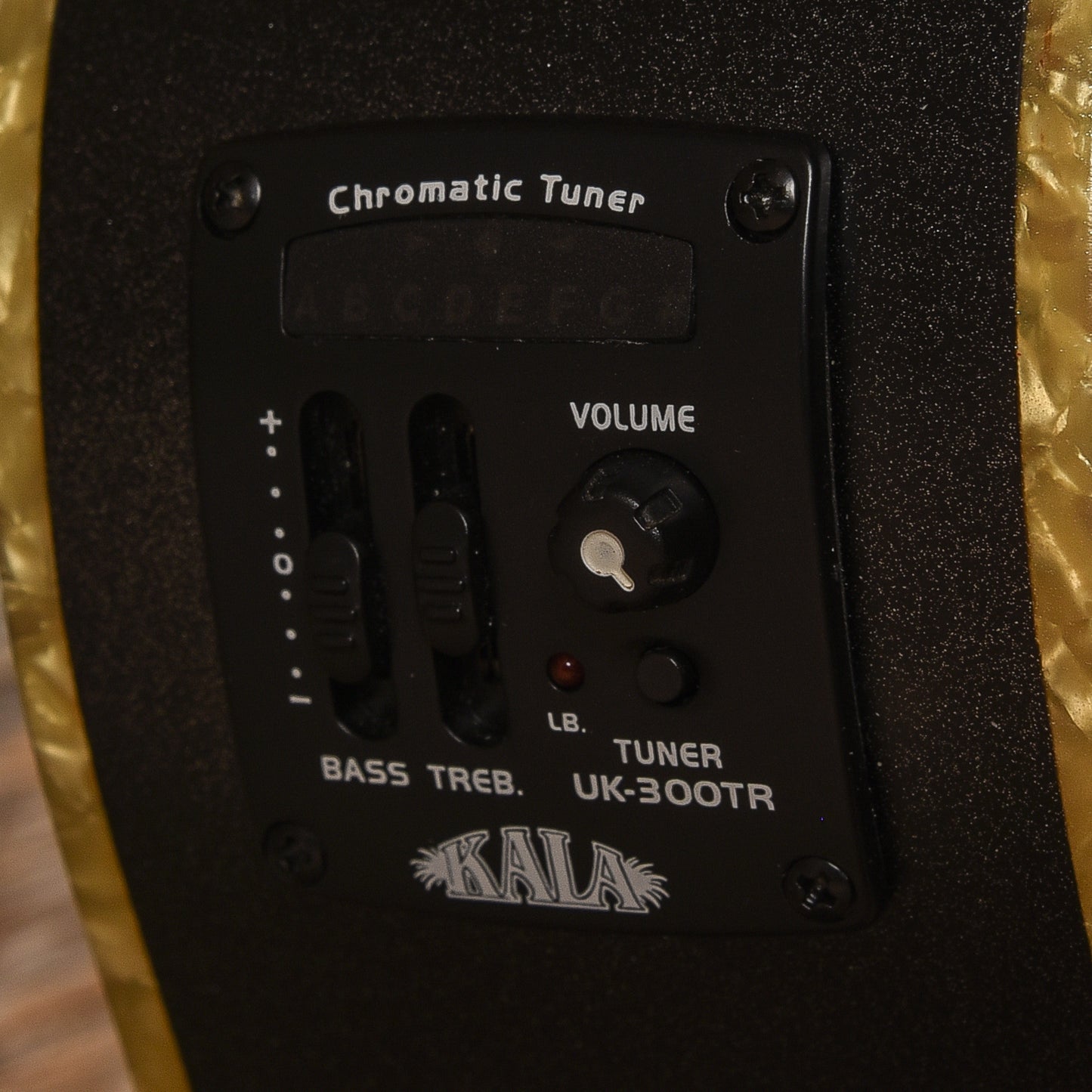 Kala KA-JTE MTB Archtop Tenor Ukulele Metallic Black