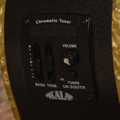 Kala KA-JTE MTB Archtop Tenor Ukulele Metallic Black