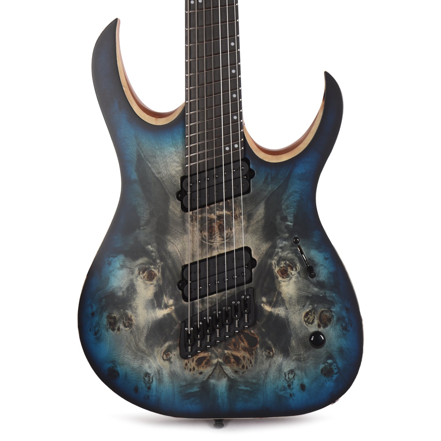 Mayones Duvell Elite VF 7 3A Eye Poplar/Mahogany Custom Color