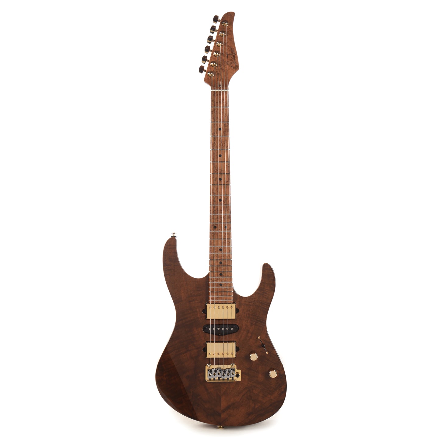 Suhr Custom Modern Vintage Natural w/CME-Selected Figured Walnut Top