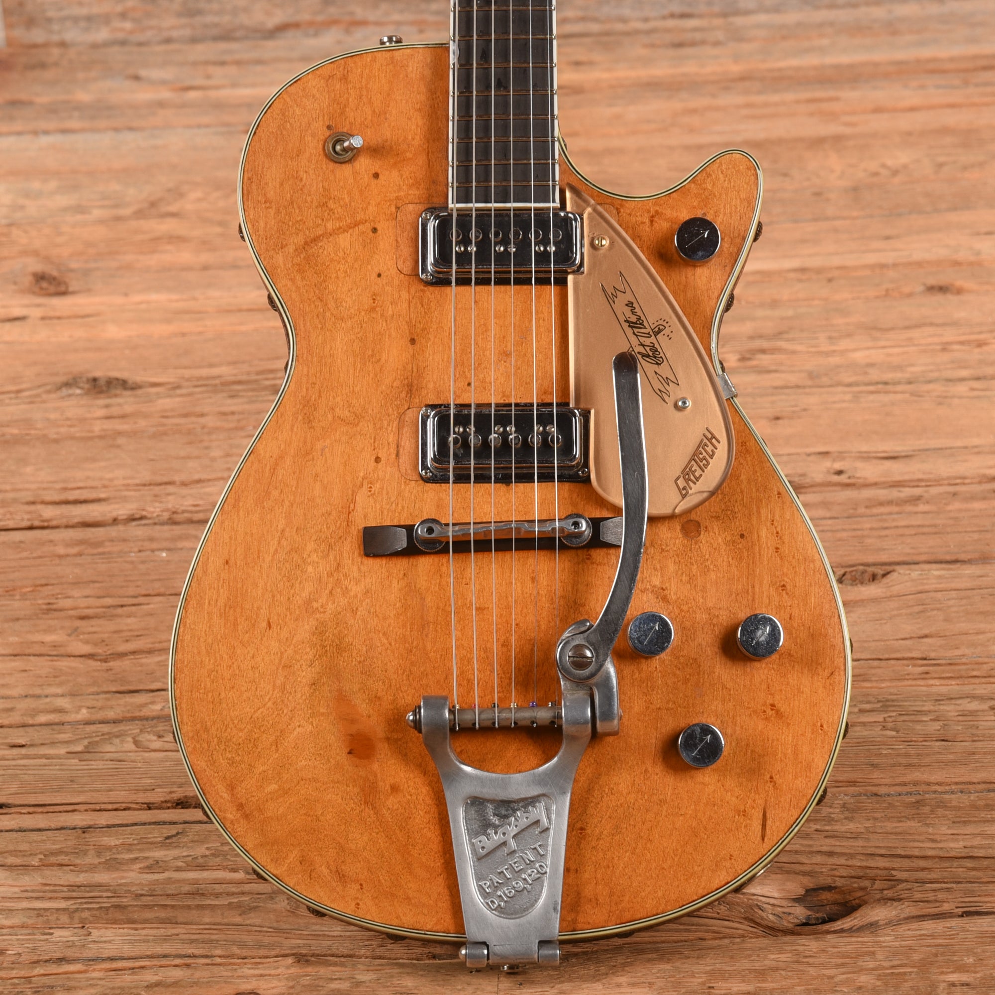 Gretsch 6121 Chet Atkins Solidbody Orange 1956